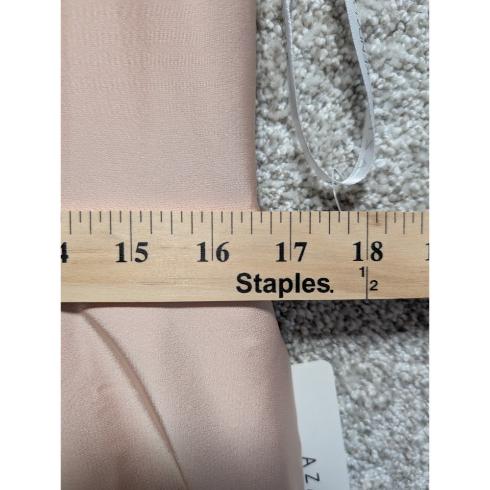 Azazie Kendall + Kyle Wedding Dress Length 63" Dress A14 Rose NWT - Picture 8 of 9